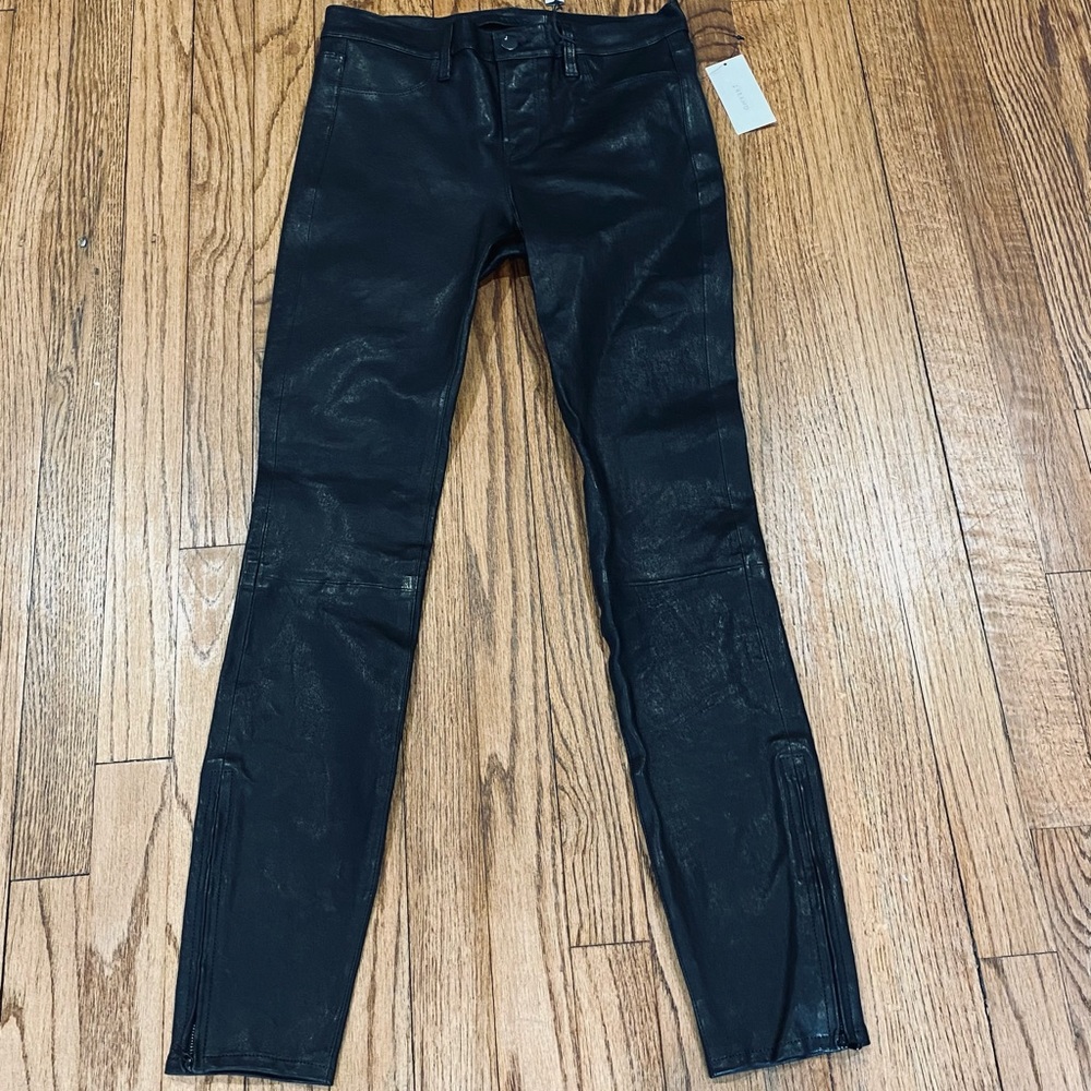J BRAND*L8001 Black Skinny Leather Pants*Size 26,27*$998 - Picture 16 of 16